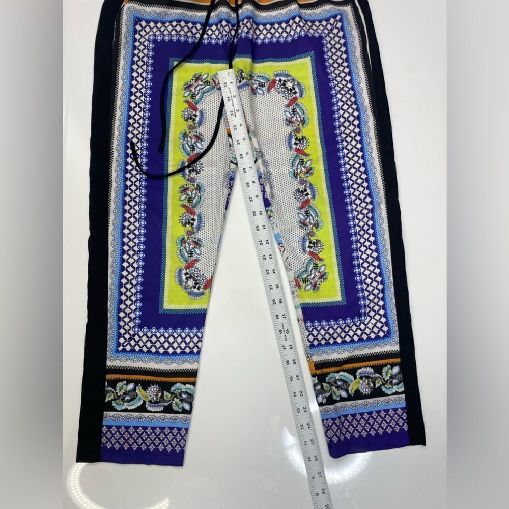 Clover Canyon Mixed Print Pattern Drawstring Pant… - image 10